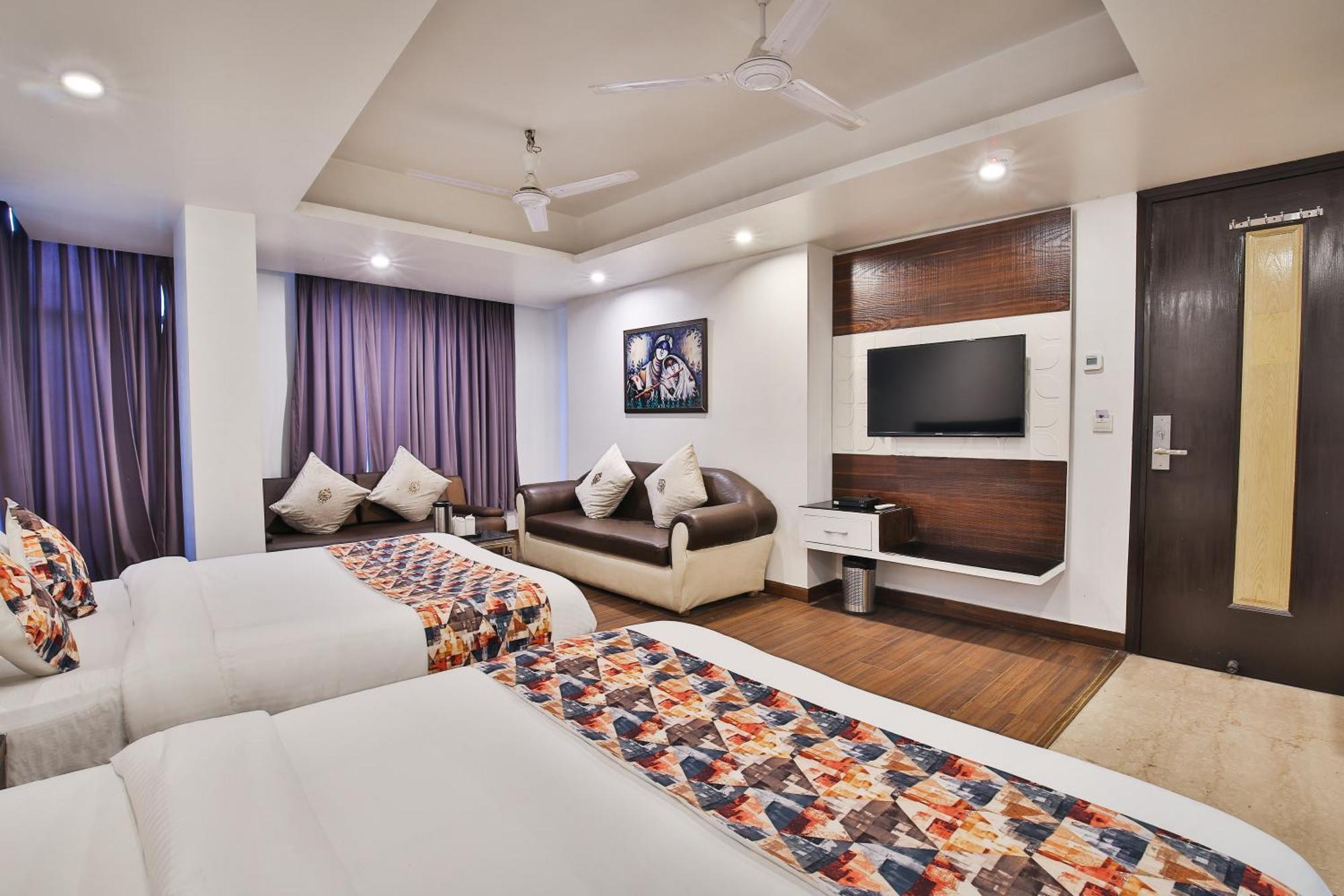 Hotel Uppal International, Near New Delhi Railway Station Buitenkant foto